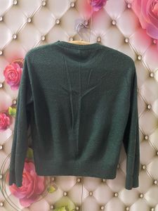Green Knit Sweater