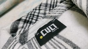 Checked Oversized Shirt