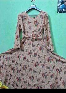 Floral Print Maxi Dress