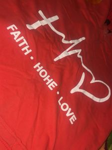 Red Graphic Hoodie