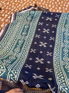 Elegant Sea Green Saree