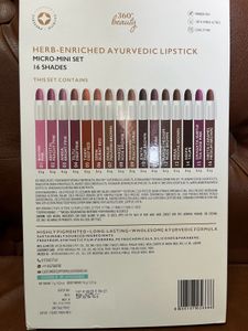 Just Herbs Micro Mini Lipsticks- 16 Shades