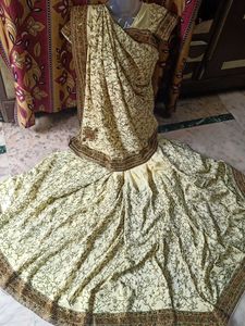 Elegant Floral Saree