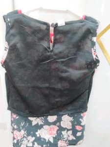 Floral Sleeveless Top