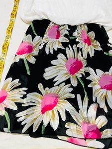 Sale ❗️White And Black Floral Dress