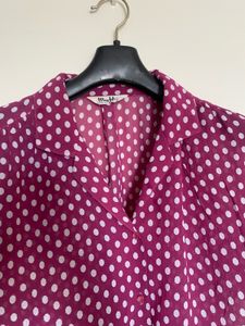 Polka casual shirt 🌸