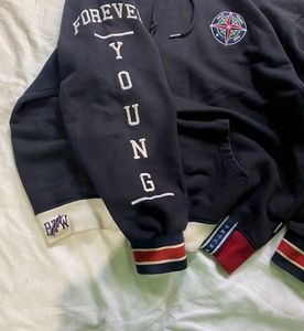 10th Forever Young Hoodie_Navy