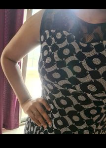 Netted Skater Dress 🖤