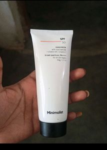 Minimalist Sunscreen