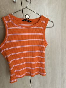 Zudio Orange (XS) Top New