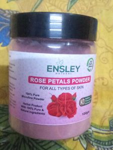 Rose petals powder