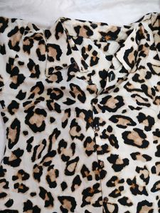 Leopard Print Mini Dress
