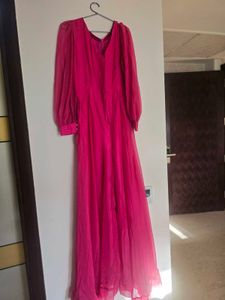 Pink Flowy Dress