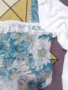 Floral Mini Corset Top