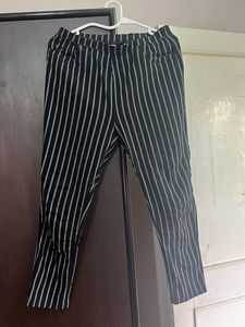 Black And White Trousers