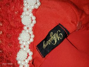 Red Freel Dress