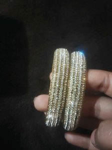 Sparkling Gold Bangles✨ - Set of Four