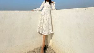 Beautiful White Birthday Dress