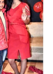 Red ♥️ Hot Dress For Party Or Any Occasion