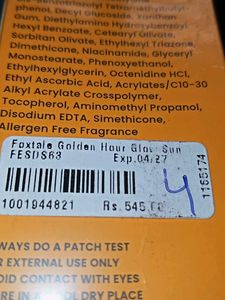 Foxtale Glow Sunscreen (Pack Of 2)