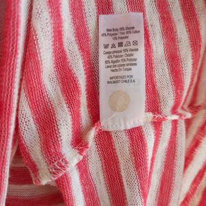 Red Striped Top