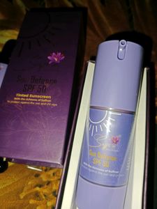 Sunscreen SPF 50 And Saffron Face Oil