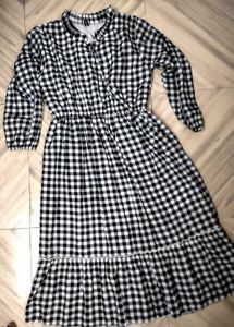 Gingham Checkered Dress