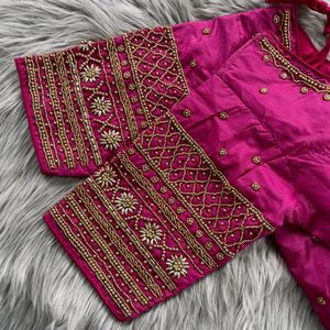 Fancy Partywear hand Aariwork Blouse*