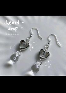 Heart-Drop Earrings