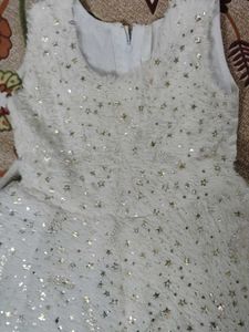 Sparkly White Party Dress