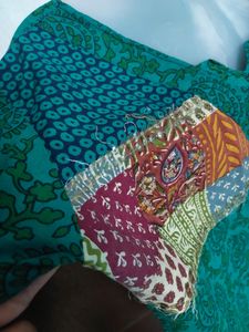 Green Short Kurti