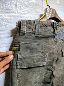 G Star Raw Corduroy Cargo Pants