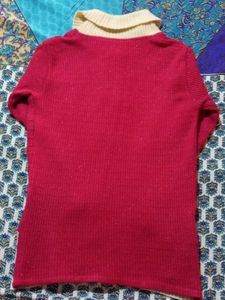 Stylish Pink Knit Cardigan