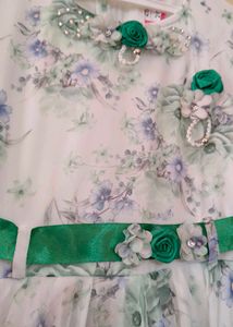 Floral Girls&#39; Party Dress
