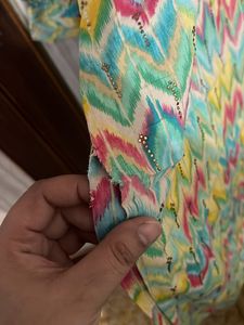 Pakistani Stylish Printed Kurta Set