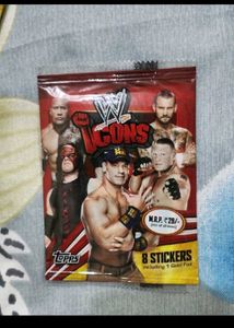 WWE Topps Icon Sticker Album 2013(2 Albums)