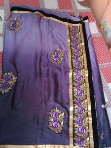 Floral Pattern Saree