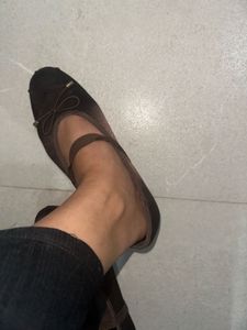 H&amp;M Brown Ballerina Flats