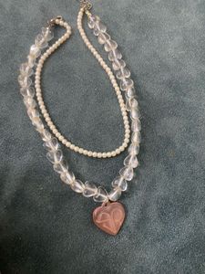 Heart Charm Layered Necklace