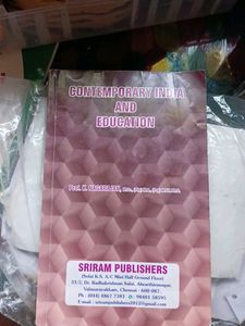 Contemporary India And Education