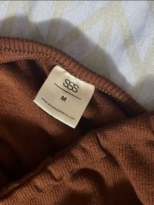 Trendy Chocolate Brown Dress