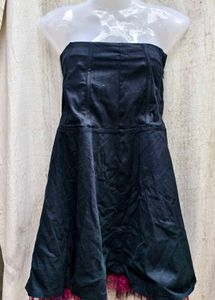 Black Strapless Dress