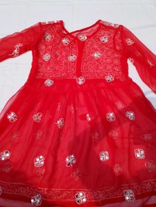 Trending New Style Chikankari Dress ♥️