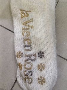 Cozy White Socks ( free size