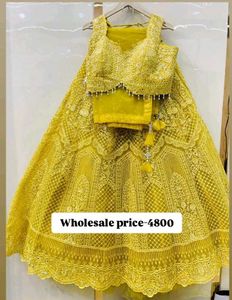 💛FIXED PRICE LEHGA FOR HALDI FUNCTION💛