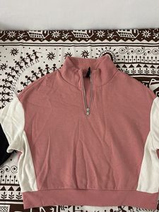 H&amp;M Color Block Pullover Sweatshirt