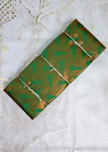 Traditional GREEN Saree with Designer Border