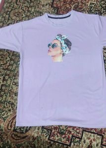 Beautiful Purpul T-shirt For Women