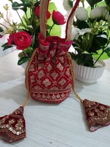 Set 2 Combo Wedding Potli Bags