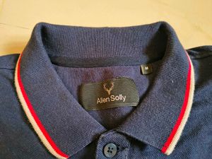 Allen Solly Navy Blue Polo